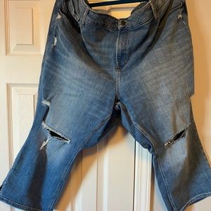 Old Navy High Rise Rockstar cropped Jeans - Size 28 short